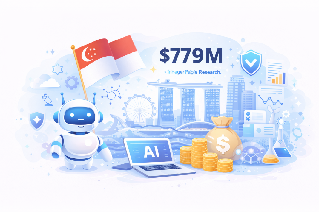 Singapore plans to invest over $779 million in public AI research by 2030 to advance trusted, scalable, and responsible AI innovation.